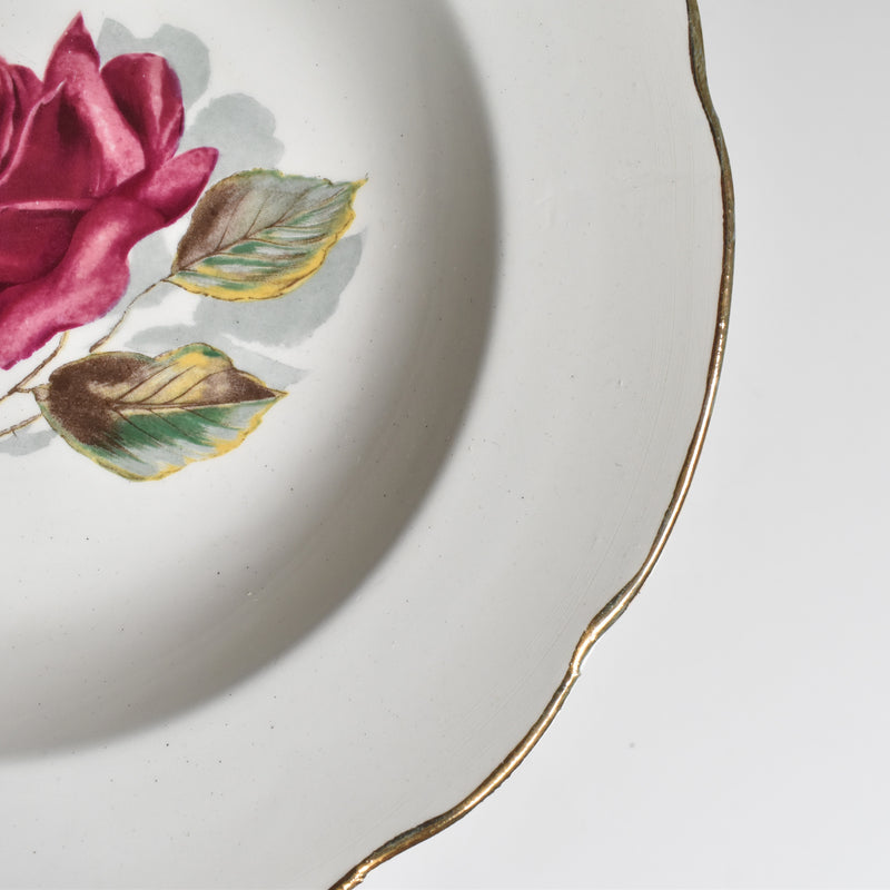 Vintage Deep Plate Gien Chambord