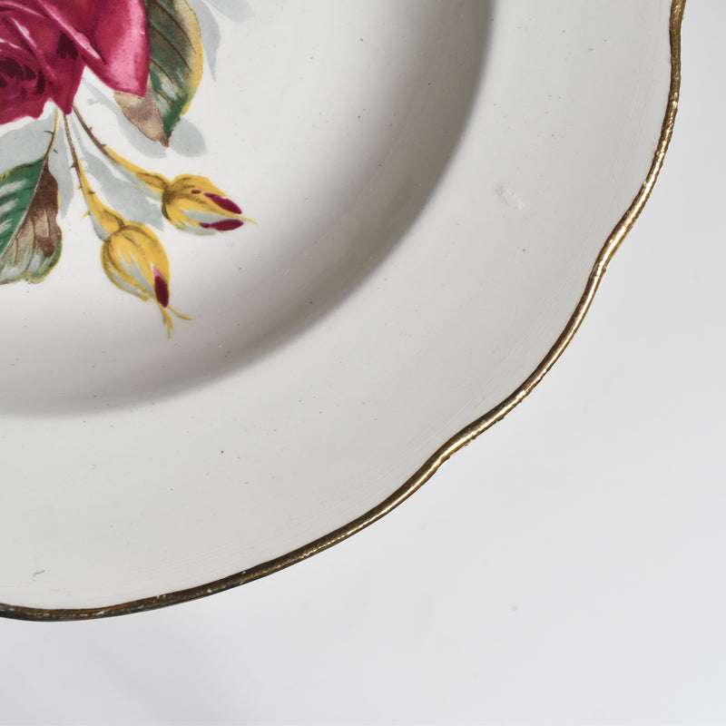 Vintage Deep Plate Gien Chambord