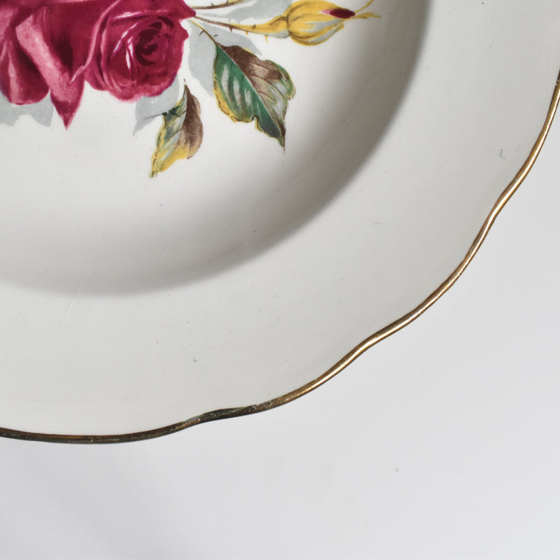 Vintage Deep Plate Gien Chambord
