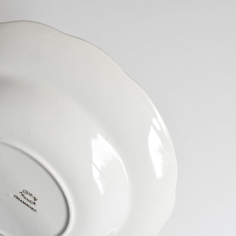 Vintage Deep Plate Gien Chambord
