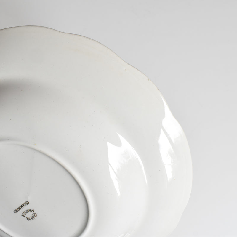 Vintage Deep Plate Gien Chambord