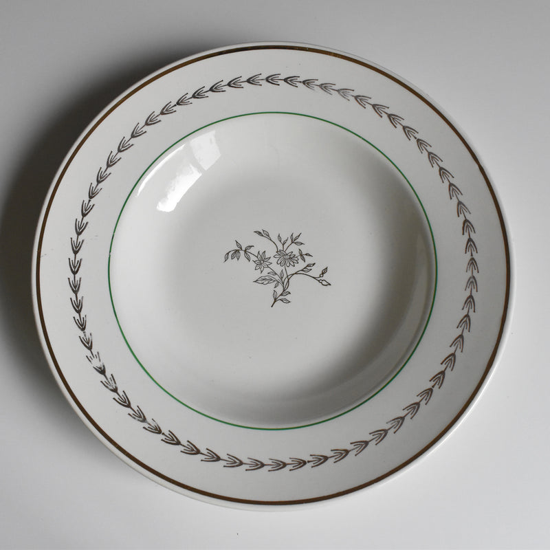 Vintage Deep Plate Gien Colmar B