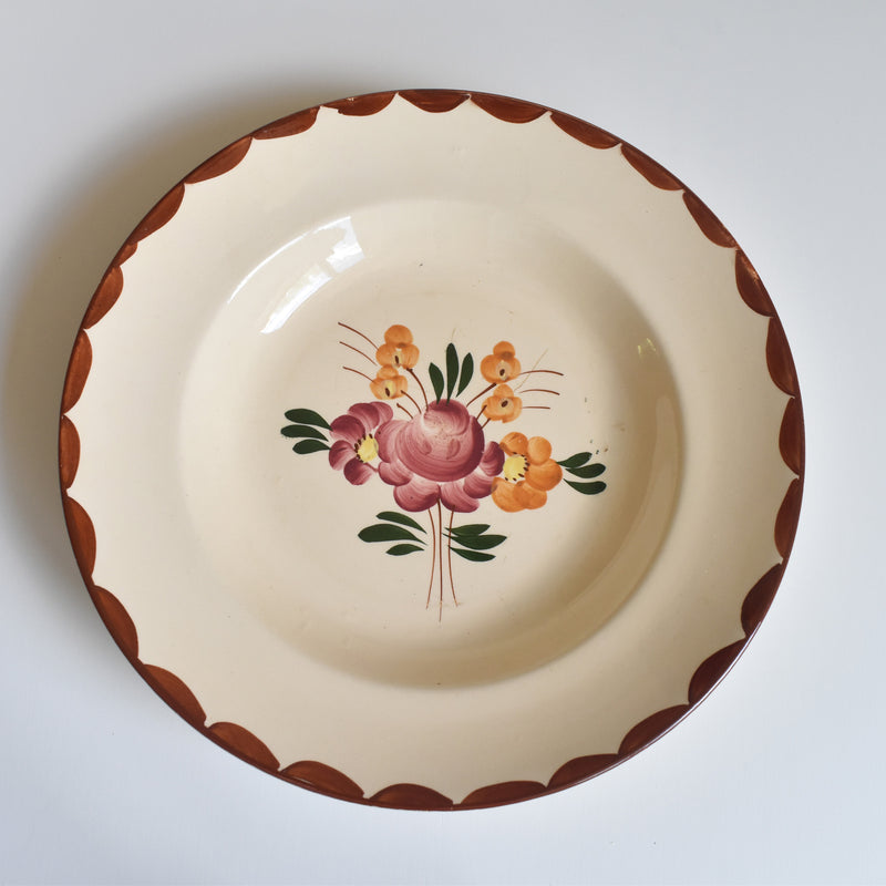 Vintage Deep Plate Longchamp Agen B
