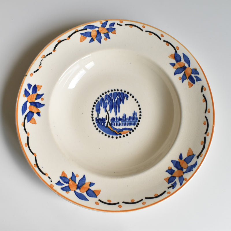 Antique deep dish Ronwi Trianon C