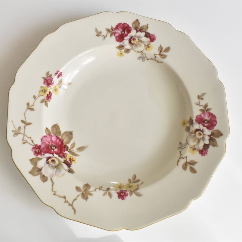 Vintage Deep Plate Hutschenreuther Germany Madelaine D