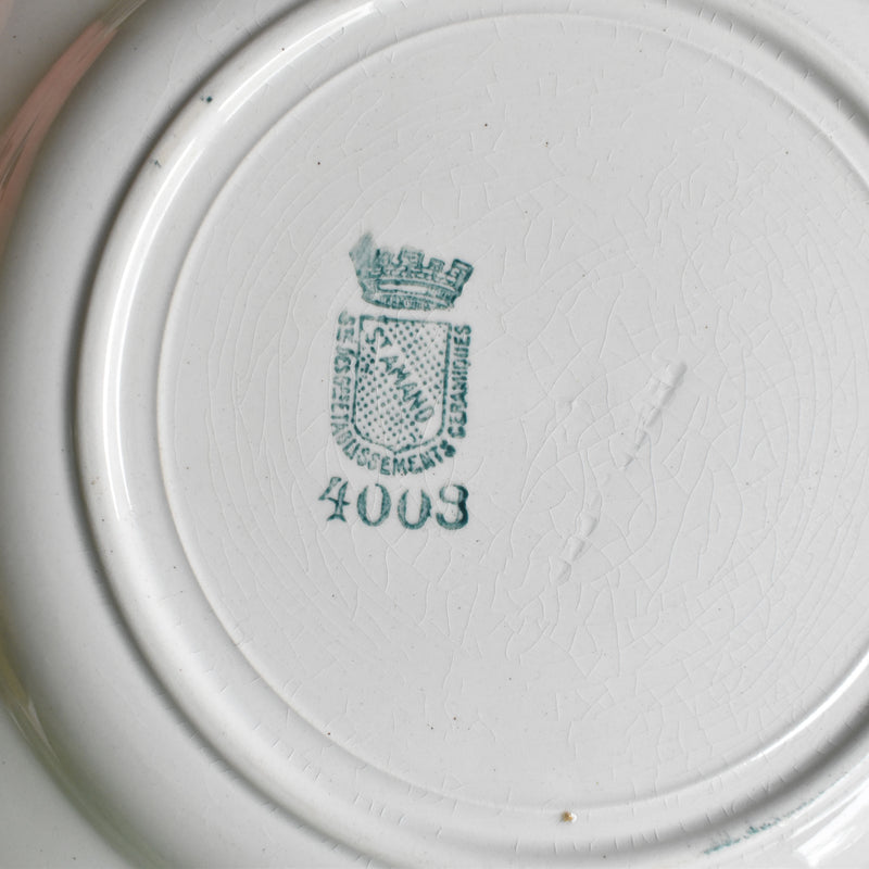 Antique Deep Dish, Saint-Amand, 4003