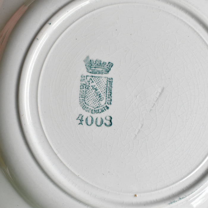 アンティーク深皿 サンタマン 4003