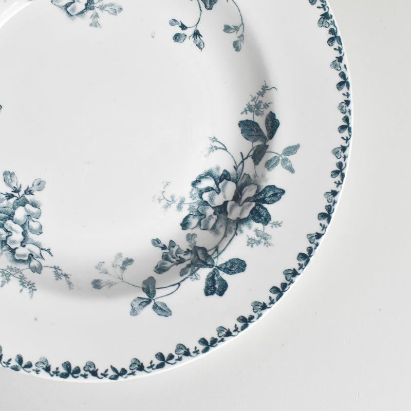 Antique Deep Plate, Saint-Amand Acacia A