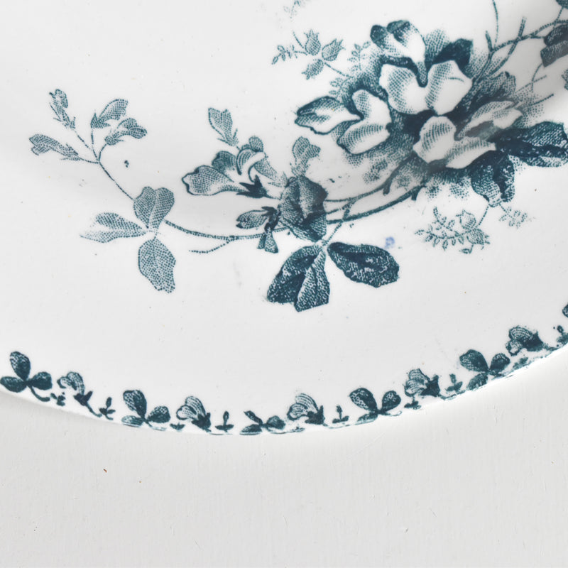 Antique Deep Plate, Saint-Amand Acacia B