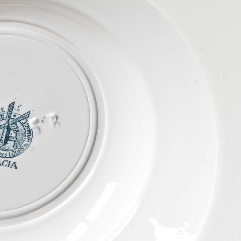 Antique Deep Plate, Saint-Amand Acacia B