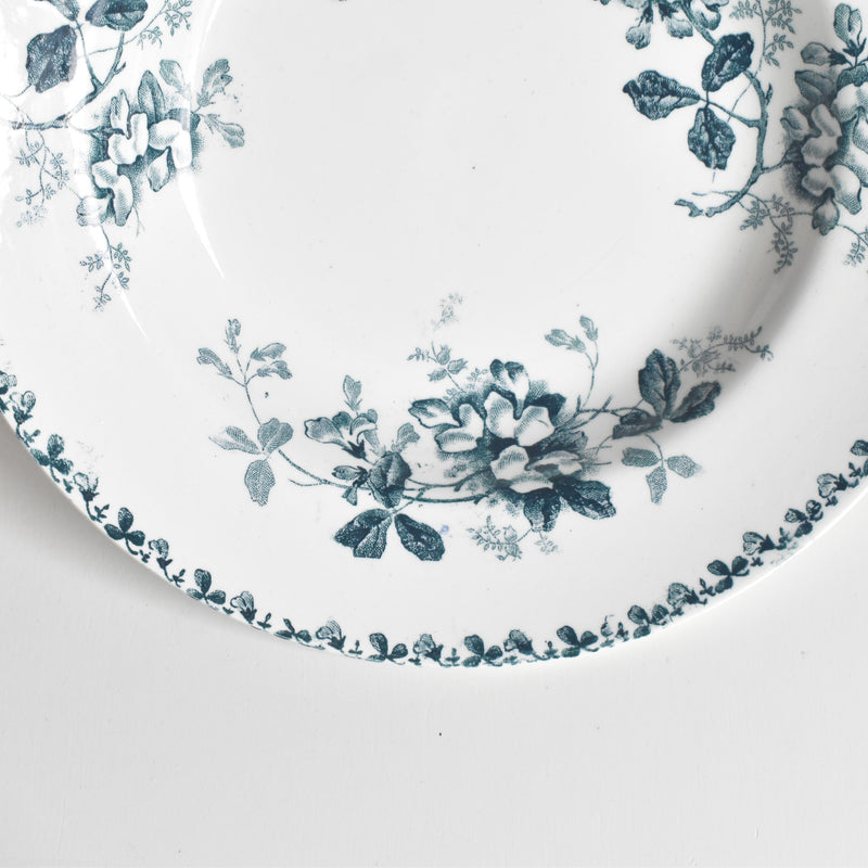Antique Deep Plate, Saint-Amand Acacia B