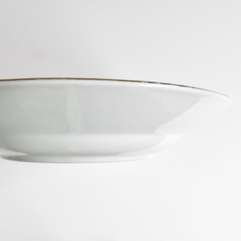 Antique deep plate, Saint-Amand, Hamage Nord