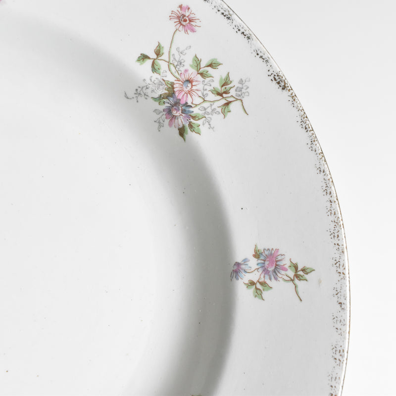 Antique deep plate, Saint-Amand, Hamage Nord