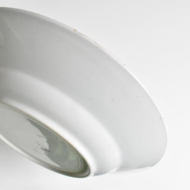 Antique deep plate, Saint-Amand, Hamage Nord