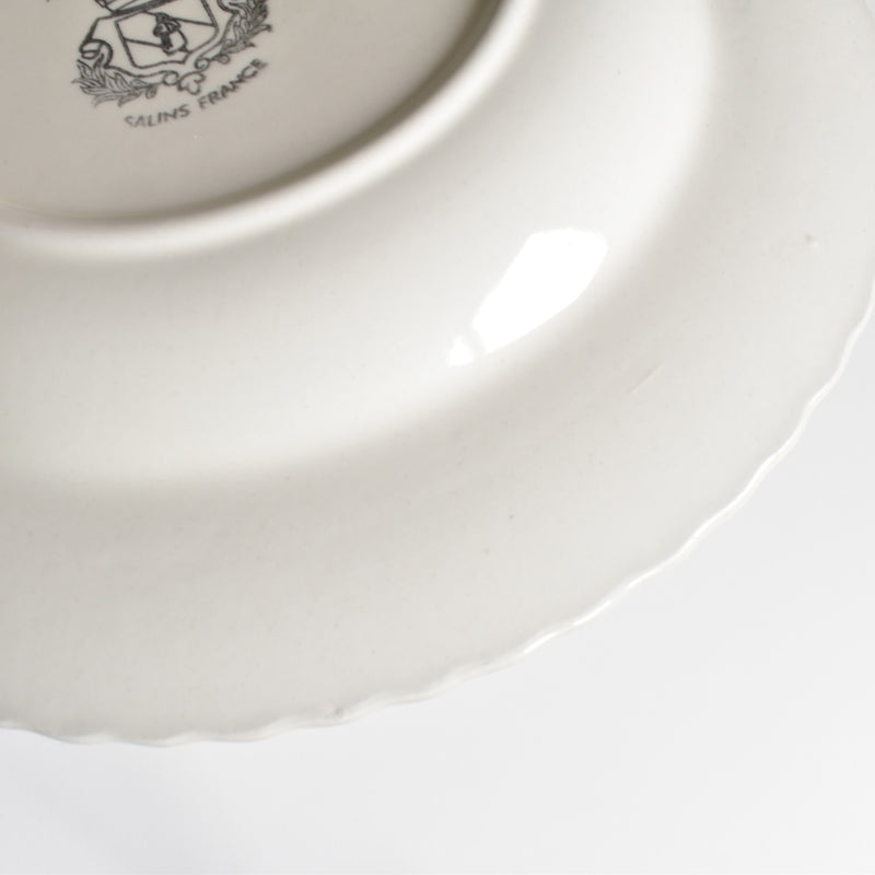 Vintage Deep Dish Saran Ribbon C