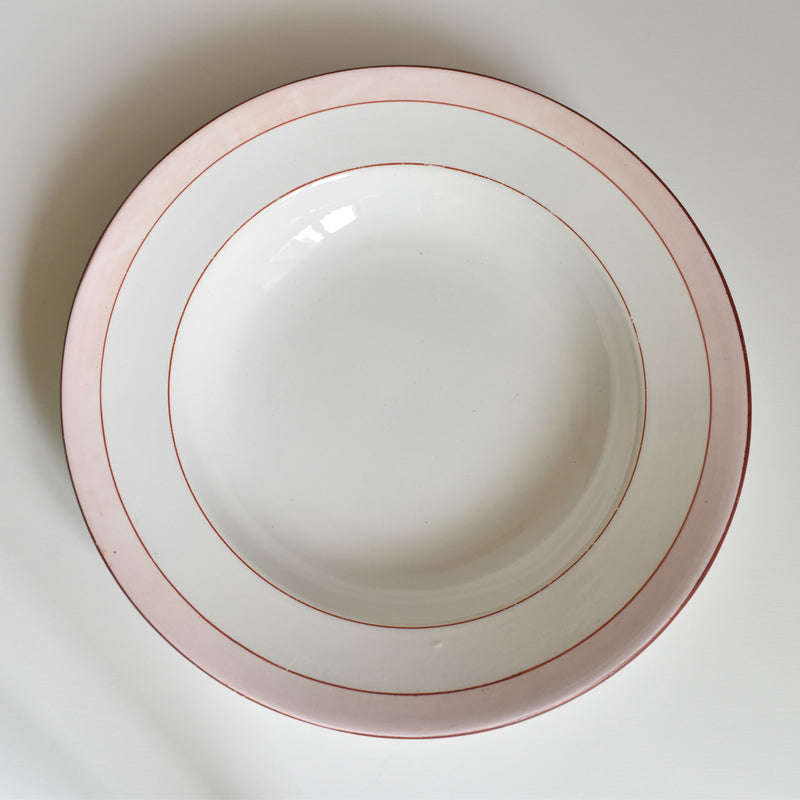 Vintage Deep Plate Digoin & Sarreguemines Casino B