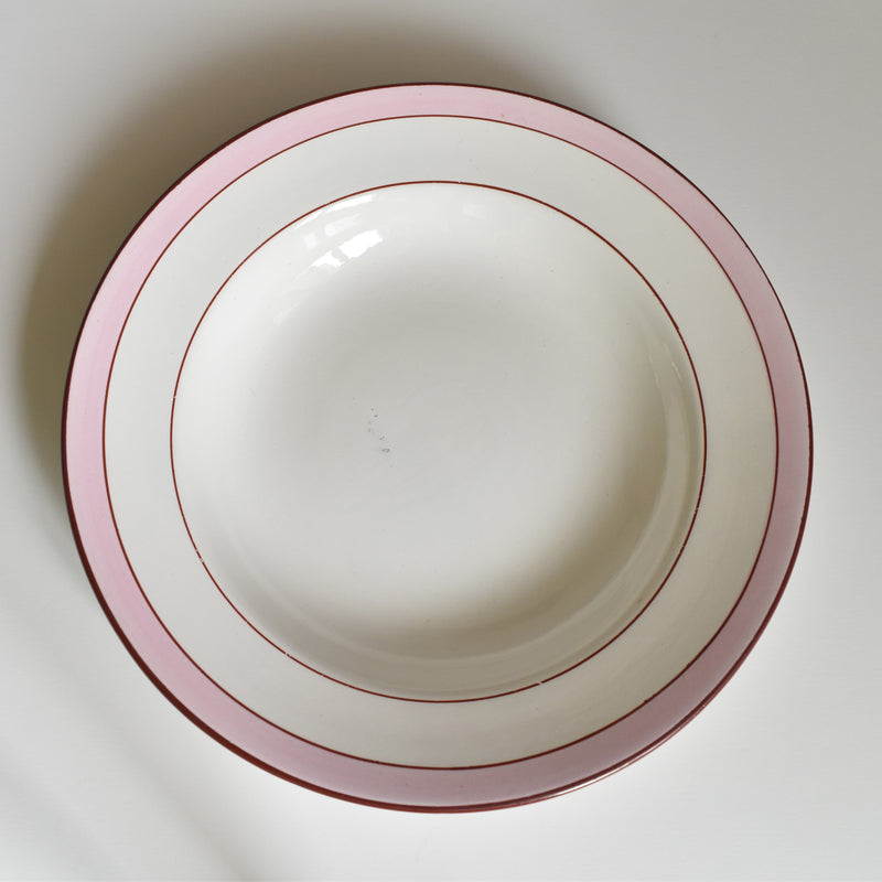 Vintage Deep Plate Digoin & Sarreguemines Casino C