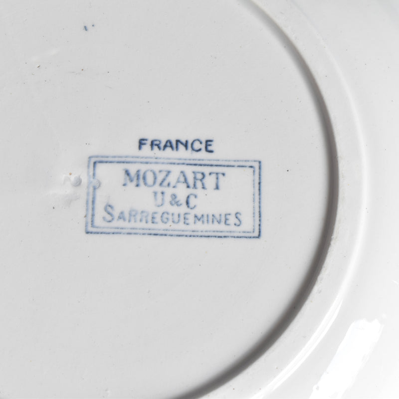 アンティーク深皿 U&Cサルグミンヌ Mozart (モーツァルト）A