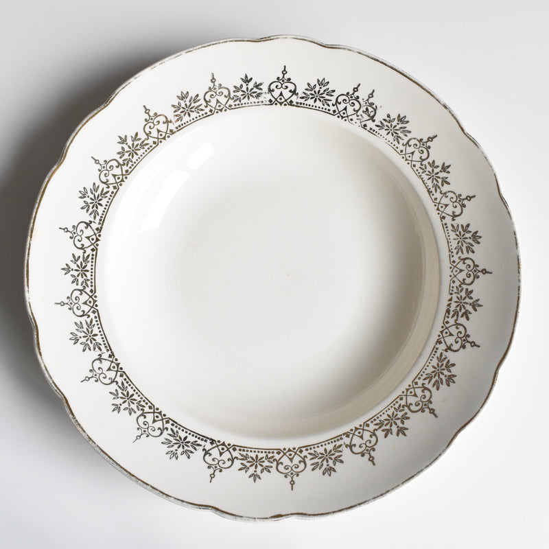 Vintage Deep Dish Villeroy & Boch 7206 Gold C