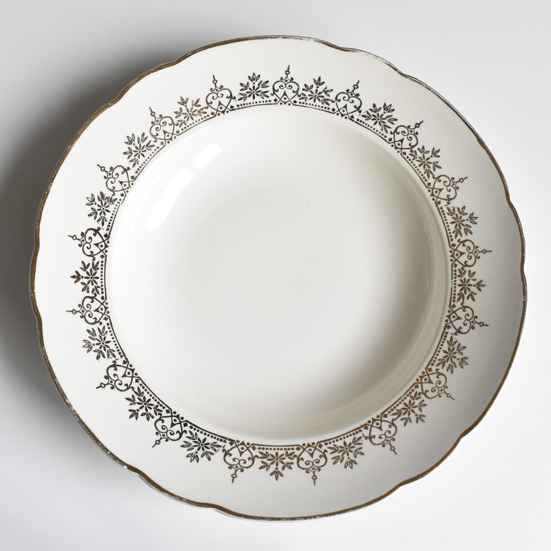Vintage Deep Dish Villeroy & Boch 7206 Gold F