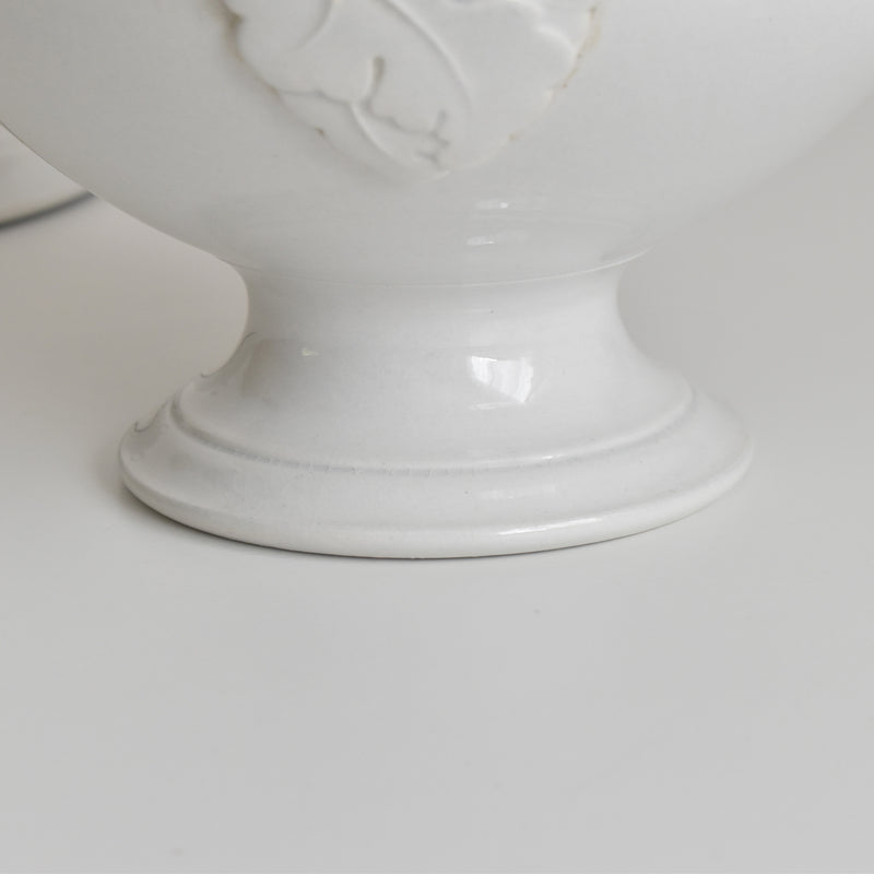 Antique Soup Tureen, H&B Choisy le Roi, White
