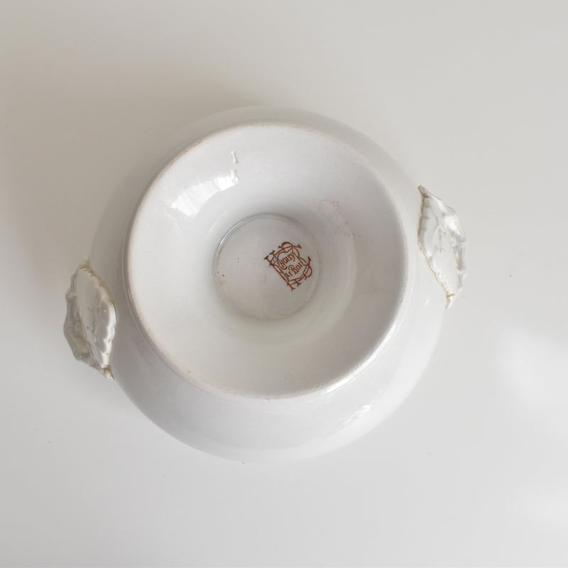 Antique Soup Tureen, H&B Choisy le Roi, White