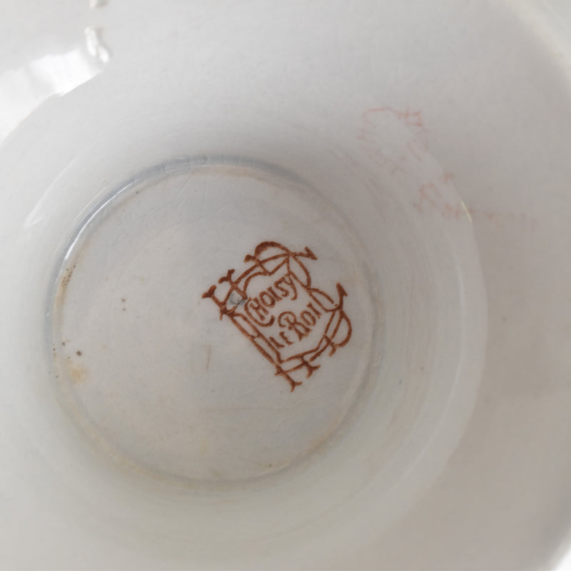 Antique Soup Tureen, H&B Choisy le Roi, White
