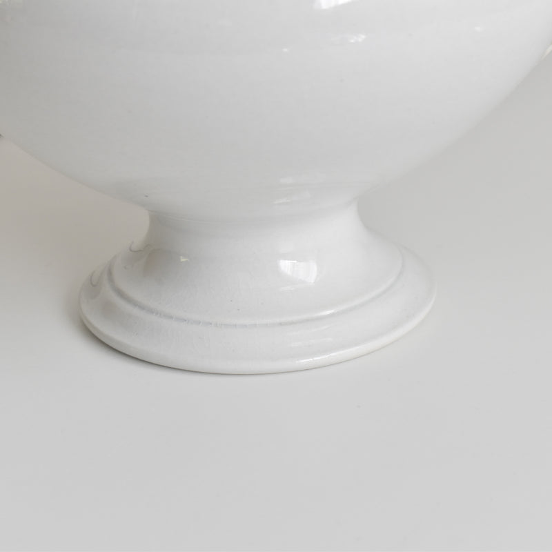 Antique Soup Tureen, H&B Choisy le Roi, White