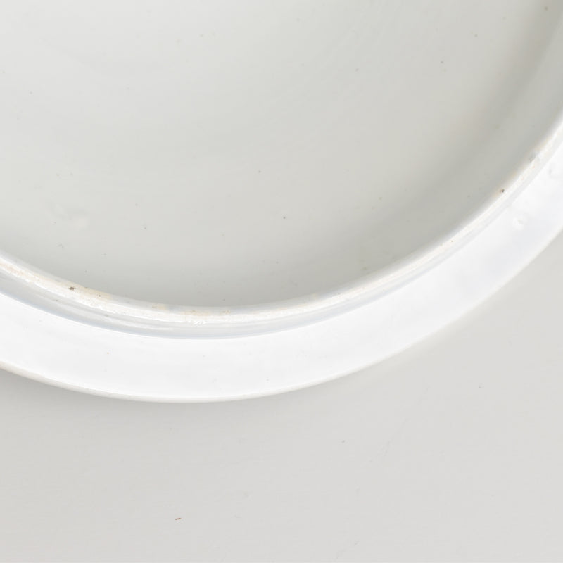 Antique Soup Tureen, Creil et Montereau, White