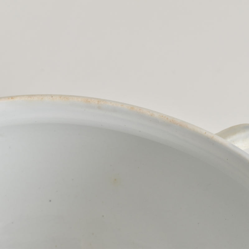 Antique Soup Tureen, Creil et Montereau, White