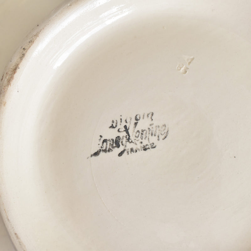 Vintage Soup Tureen, Digoin & Sarreguemines Ivoire