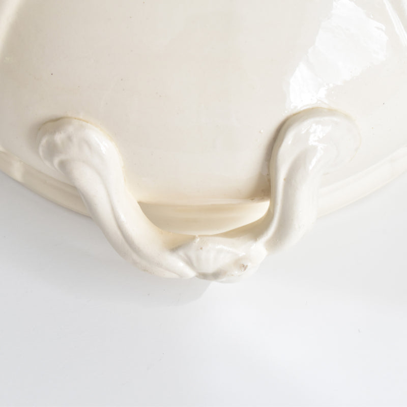 Vintage Soup Tureen, Digoin & Sarreguemines Ivoire
