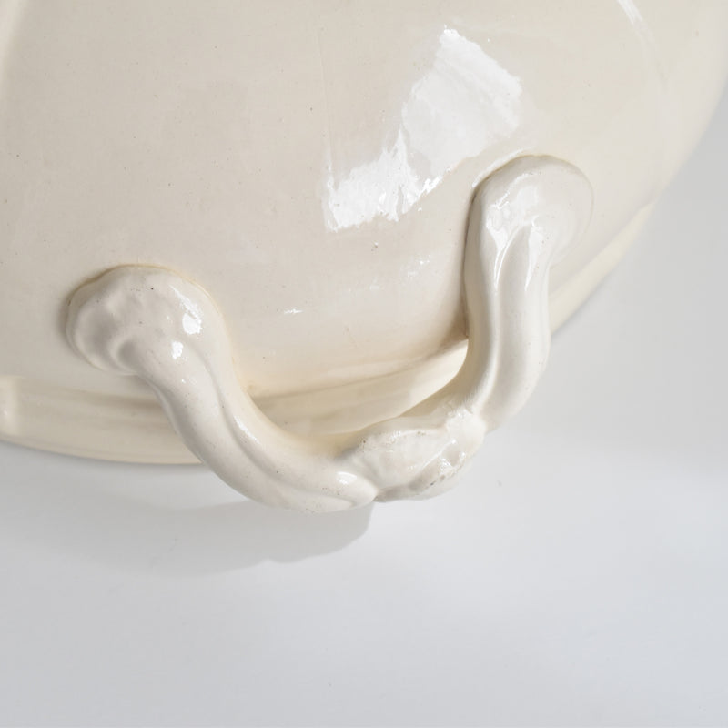 Vintage Soup Tureen, Digoin & Sarreguemines Ivoire