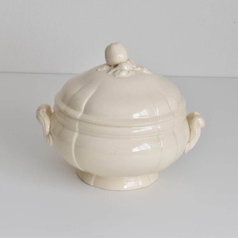 Vintage Soup Tureen, Digoin & Sarreguemines Ivoire