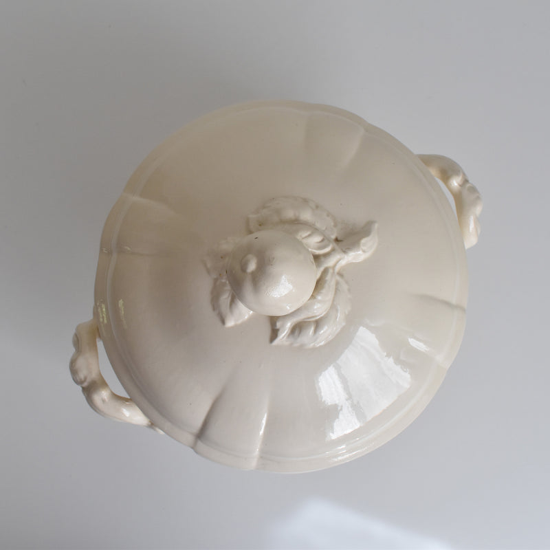 Vintage Soup Tureen, Digoin & Sarreguemines Ivoire