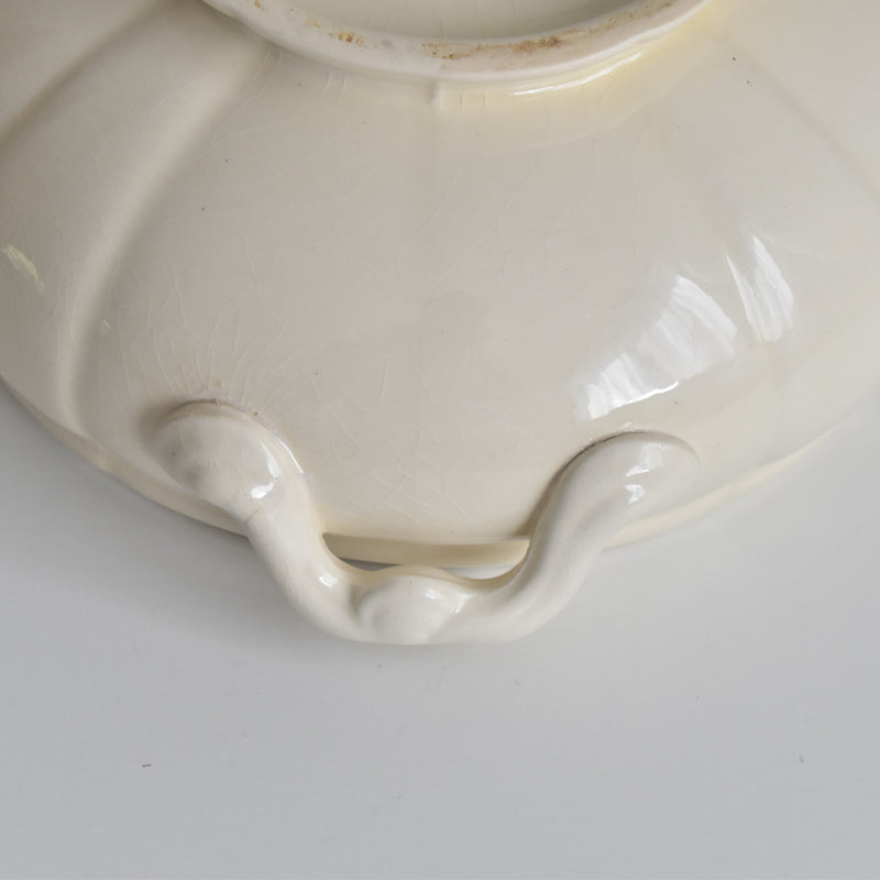 Vintage Soup Tureen Digoin & Sarreguemines Ivoire (Small)