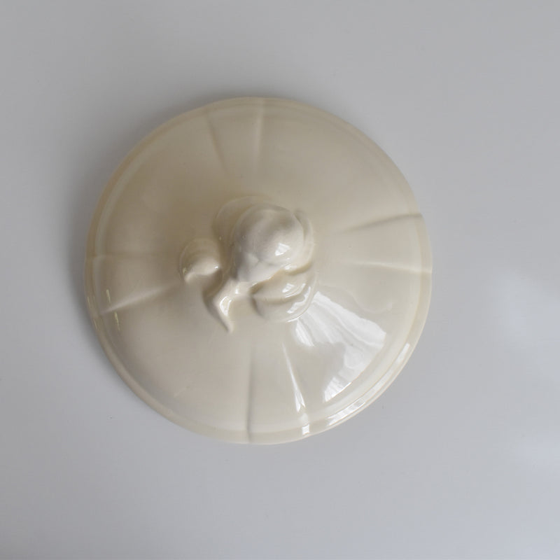 Vintage Soup Tureen Digoin & Sarreguemines Ivoire (Small)