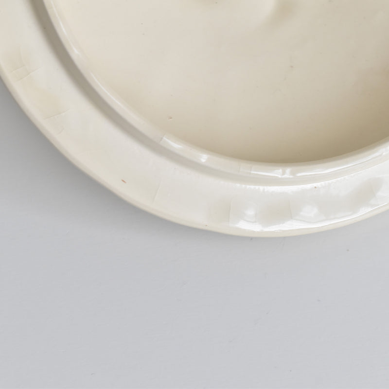 Vintage Soup Tureen Digoin & Sarreguemines Ivoire (Small)