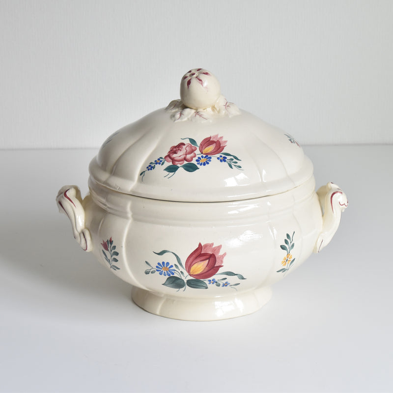 Vintage Soup Tureen - Digoin & Sarreguemines "Yann"