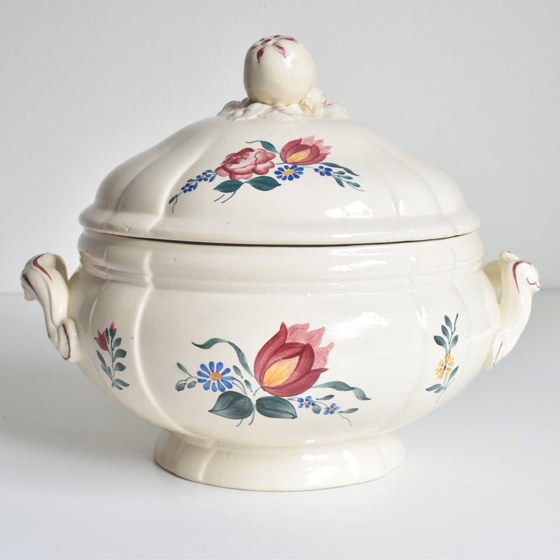 Vintage Soup Tureen - Digoin & Sarreguemines "Yann"