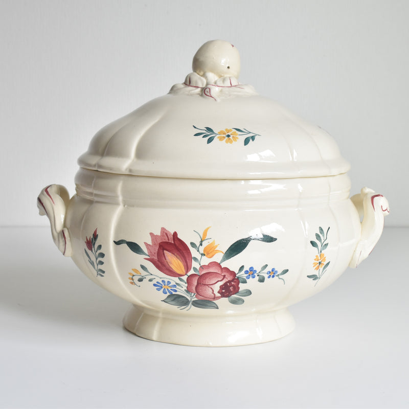 Vintage Soup Tureen - Digoin & Sarreguemines "Yann"