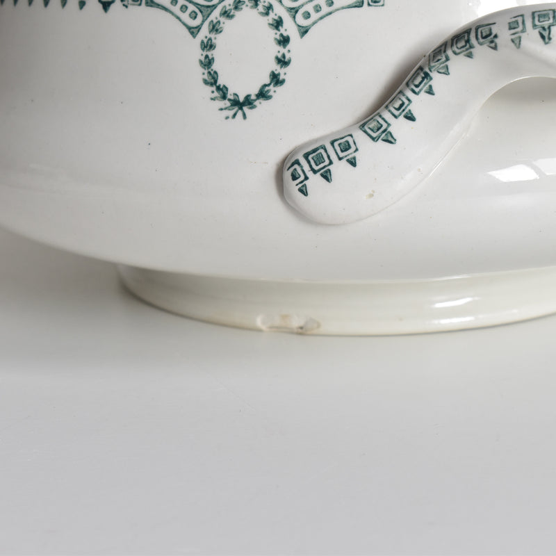 Vintage soup tureen, Saint-Amand CERANORD 418 Nancy