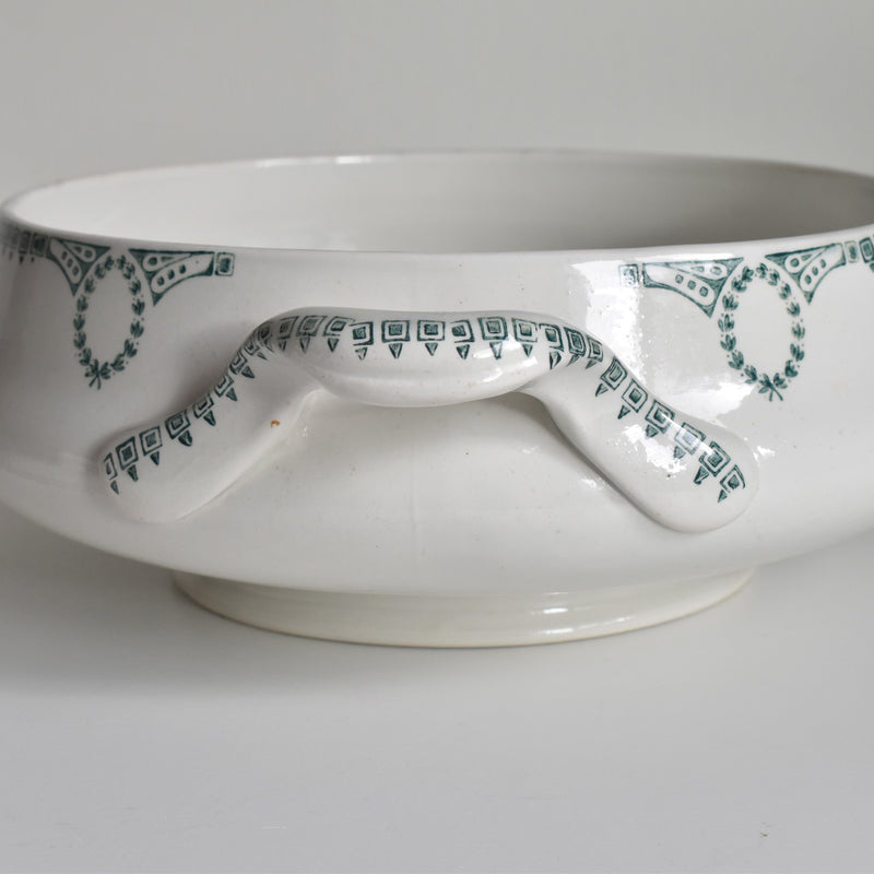 Vintage soup tureen, Saint-Amand CERANORD 418 Nancy