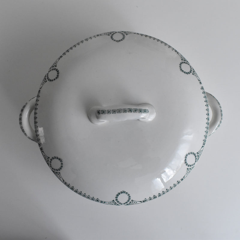 Vintage soup tureen, Saint-Amand CERANORD 418 Nancy