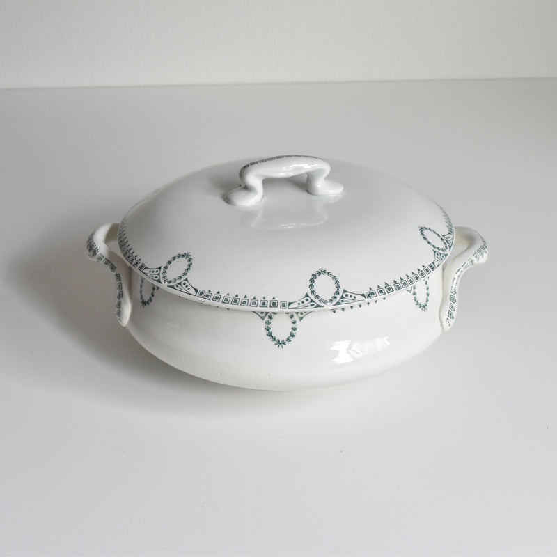 Vintage soup tureen, Saint-Amand CERANORD 418 Nancy