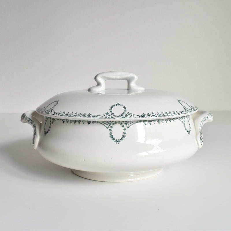 Vintage soup tureen, Saint-Amand CERANORD 418 Nancy