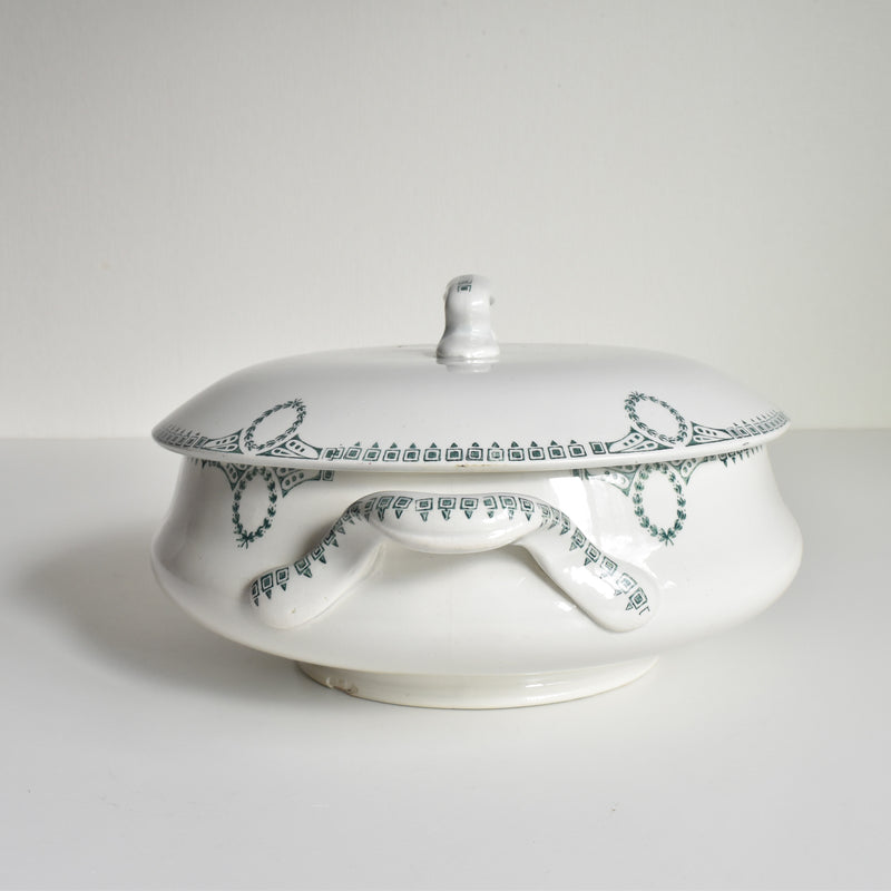 Vintage soup tureen, Saint-Amand CERANORD 418 Nancy