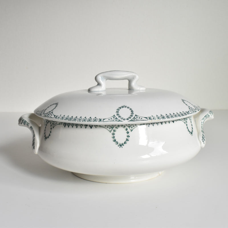 Vintage soup tureen, Saint-Amand CERANORD 418 Nancy