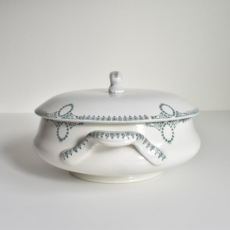 Vintage soup tureen, Saint-Amand CERANORD 418 Nancy