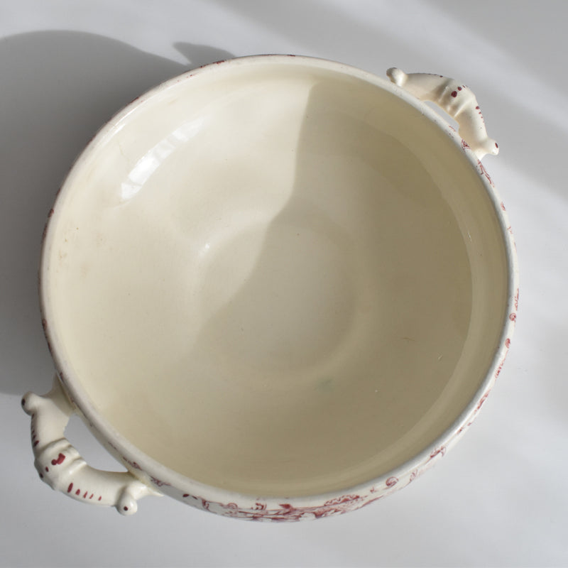 Antique Soup Tureen (no lid) Choisy-le-Roi Floréal